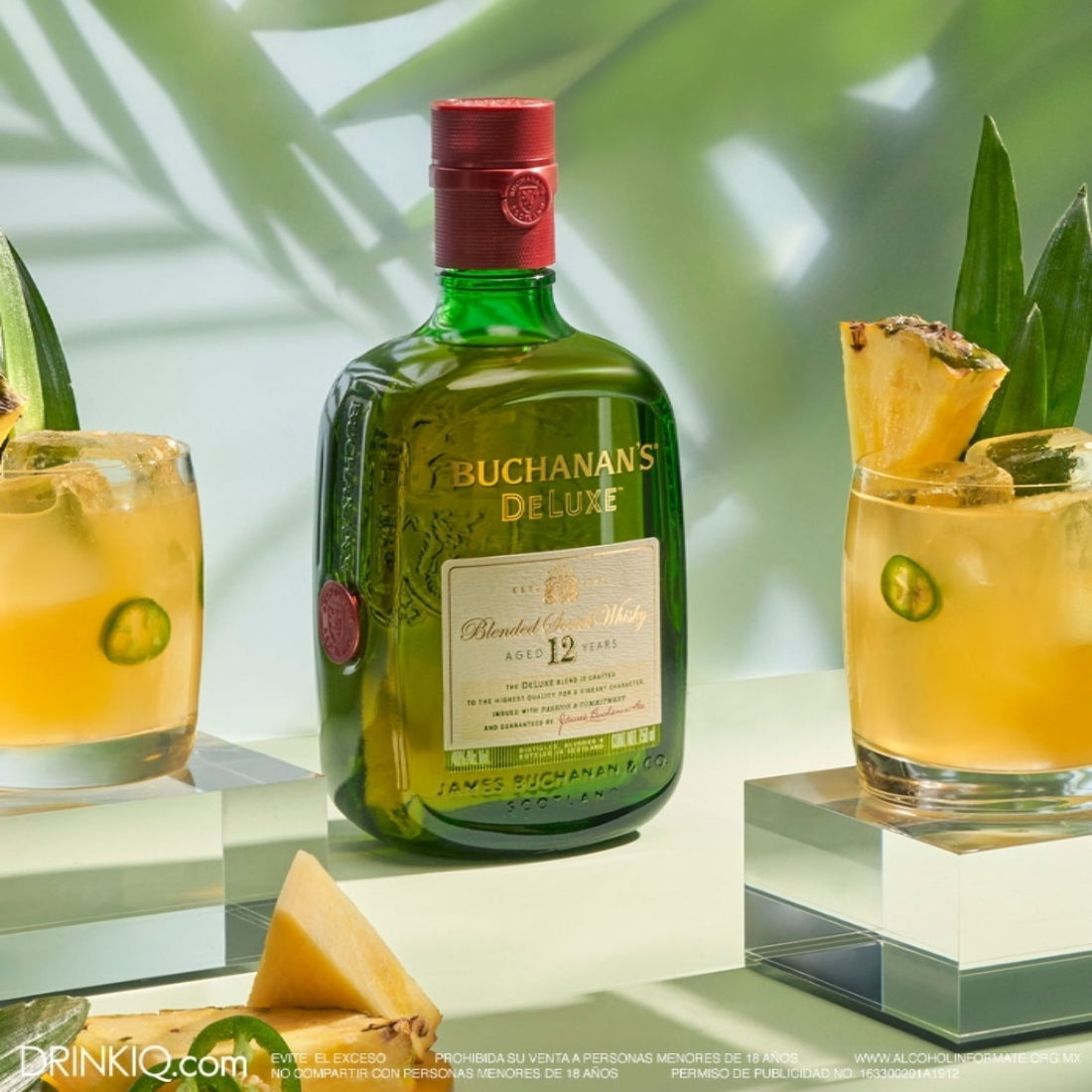 Whisky Buchanan's Deluxe 12 años Blended Scotch 750 ml (OFERTA EXCLUSIVA EN LÍNEA)