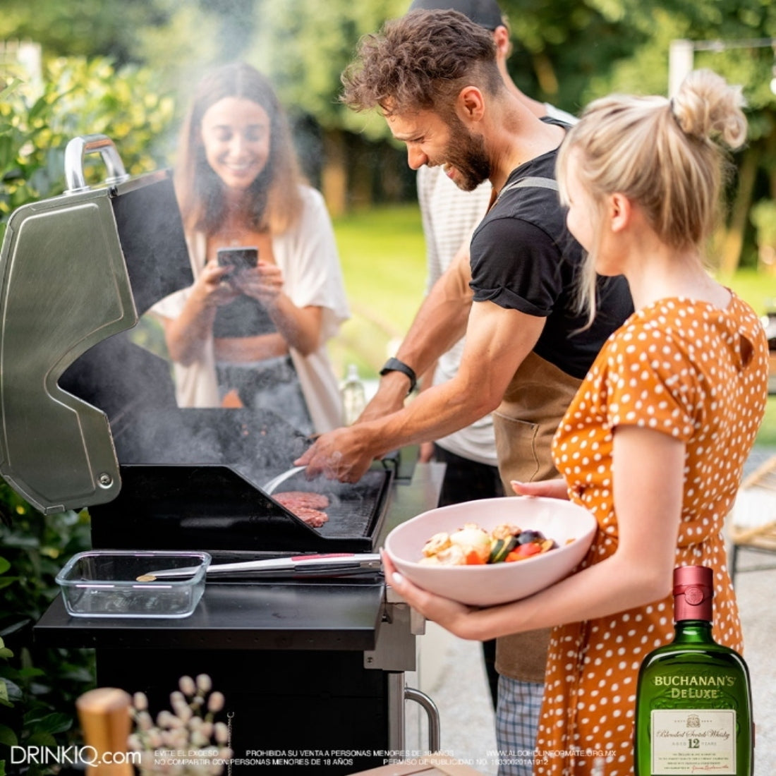 Whisky Buchanan's Deluxe 12 años Blended Scotch 750 ml (OFERTA EXCLUSIVA EN LÍNEA)