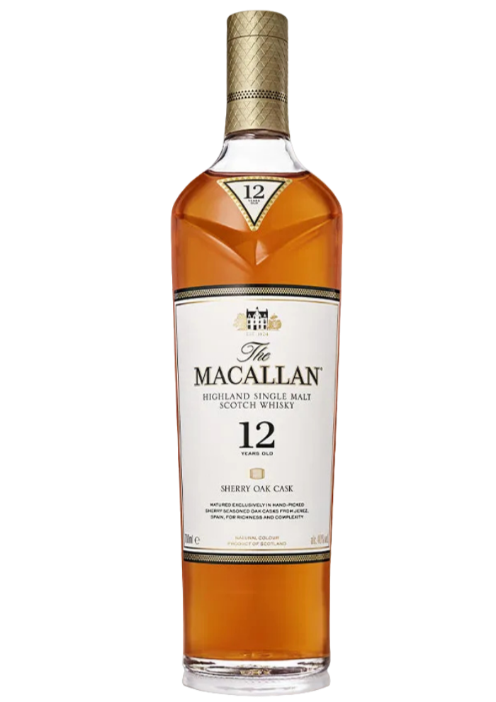 Whisky Macallan Sherry 12 años  700 mL