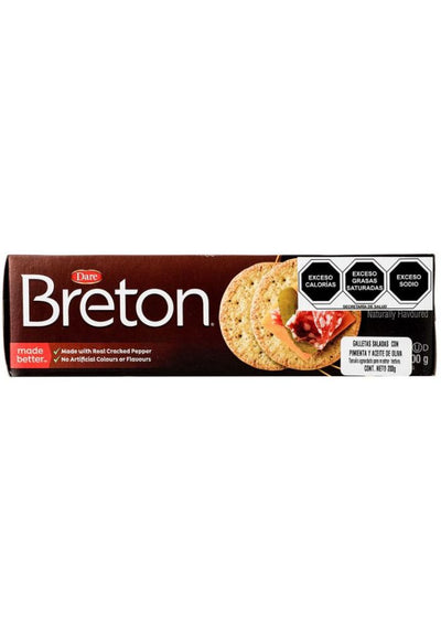 Galleta Breton Pimienta y Aceite de Oliva 200 g