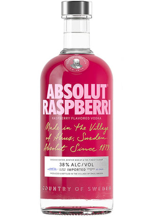 Vodka Absolut Raspberri 750 mL (OFERTA EXCLUSIVA EN LÍNEA)