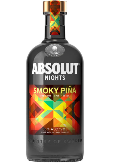 Vodka Absolut Nights Smoky Piña 700 mL