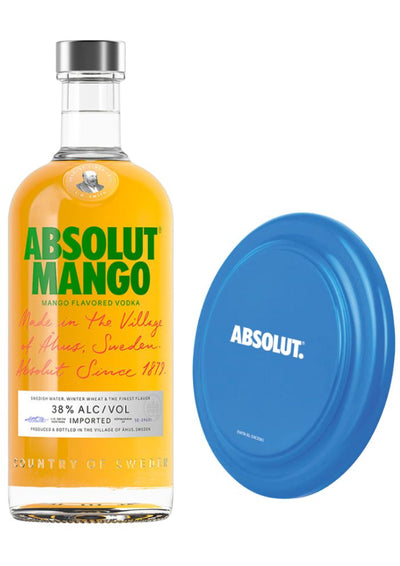 Vodka Absolut Mango 750 mL + Frisbee  (REGALO EXCLUSIVO EN LÍNEA)