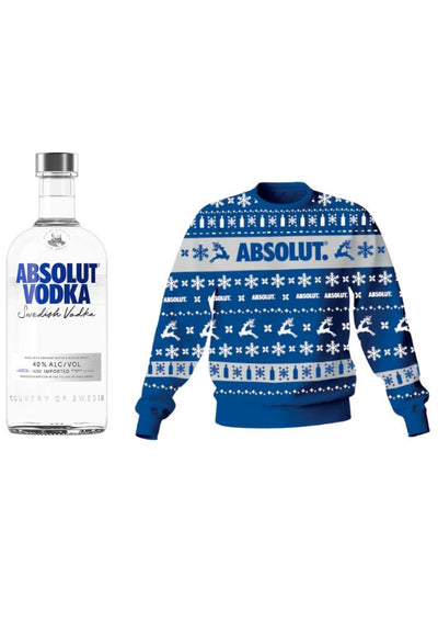 Vodka Absolut 750 mL GRATIS 1 Suéter de Absolut Original