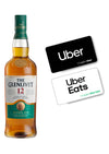 Whisky The Glenlivet 12 años 700 mL + 2 CUPONES UBER (REGALO EXCLUSIVO EN LÍNEA)