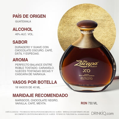 Ron Zacapa Centranario XO Solera Gran Reserva Especial 750 ml