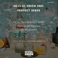 Mezcal Unión Uno Joven Espadín y Cirial 700 ml