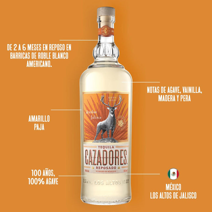 Tequila Cazadores Reposado 950 mL