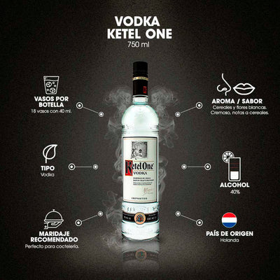 Vodka Ketel One Natural 750 ml