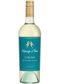 Vino Blanco Ménage à Trois Sublime Sauvignon Blanc 750 mL (OFERTA EXCLUSIVA EN LÍNEA)