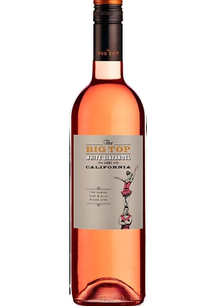Vino Rosado The Big Top White Zinfandel 750 mL La Castellana