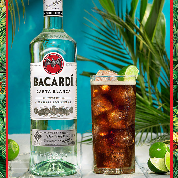 Ron Bacardi Carta Blanca 980ml (OFERTA EXCLUSIVA EN LÍNEA)