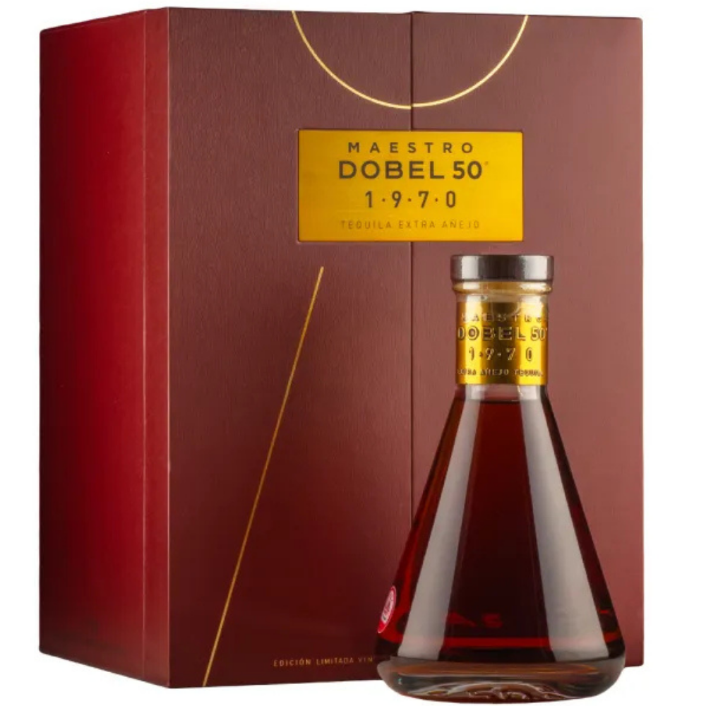 Tequila Maestro Tequilero Dobel 50 Extra Añejo 1970 750 mL