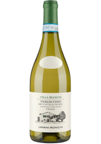 Vino Blanco Umani Ronchi Villa Bianchi Verdicchio dei Castelli di Jesi DOC Clásico 750 mL