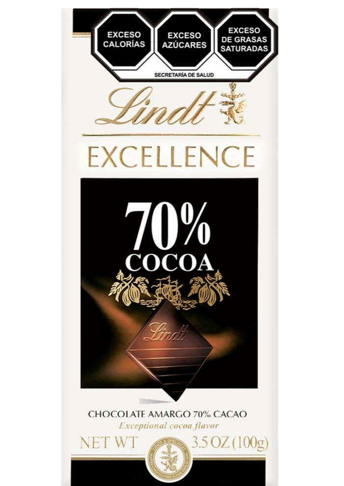 CHOCOLATE LINDT EXCELLENCE 70% COCOA 100 g