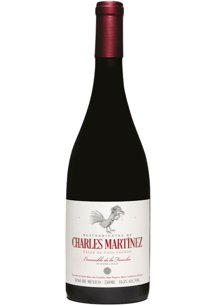 Vino Tinto Descendientes de Charles Martínez 750 mL