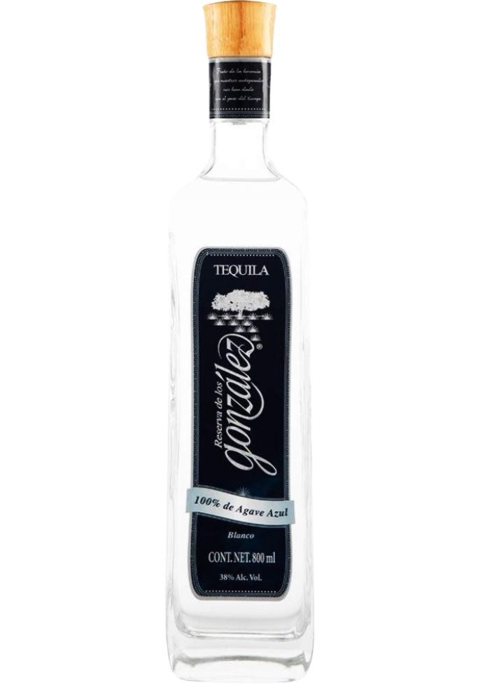 Tequila Reserva De Los González Blanco 800 mL