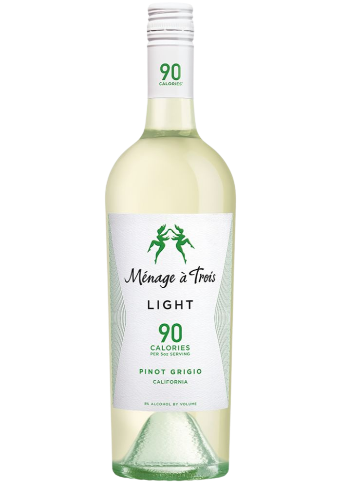 Vino Blanco Ménage à Trois Light Pinot Grigio 750 mL