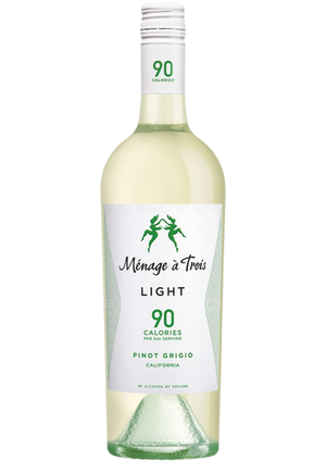 Vino Blanco Ménage à Trois Light Pinot Grigio 750 mL