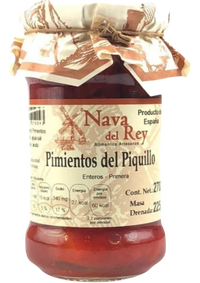 Pimientos del piquillo entero Nava del Rey 270 g