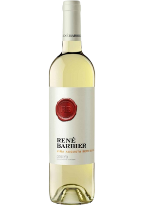Vino Blanco René Barbier Viña Augusta Semidulce 750 mL