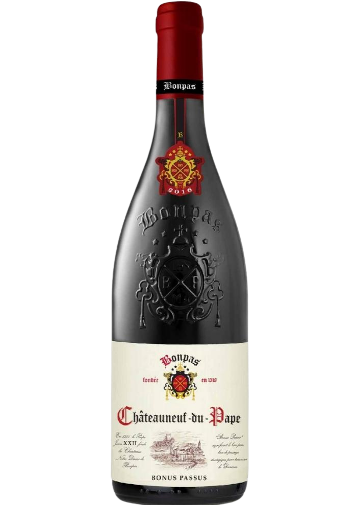 Vino Tinto Bonpas Chateauneuf Du Pape 750 mL (OFERTA EXCLUSIVA EN LÍNEA)
