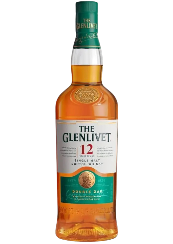 Whisky The Glenlivet 12 años 700 mL