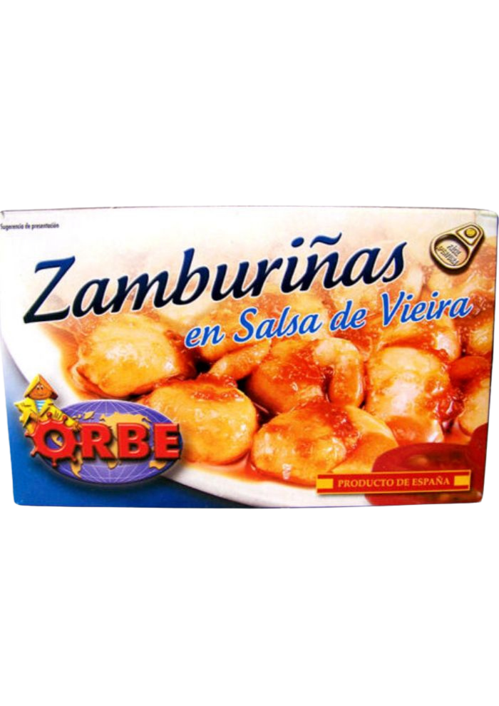 Zamburiñas en salsa de vieira Orbe 113 g