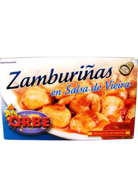 Zamburiñas en salsa de vieira Orbe 113 g