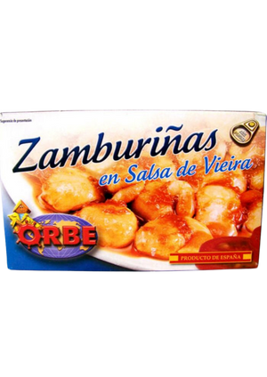Zamburiñas en salsa de vieira Orbe 113 g
