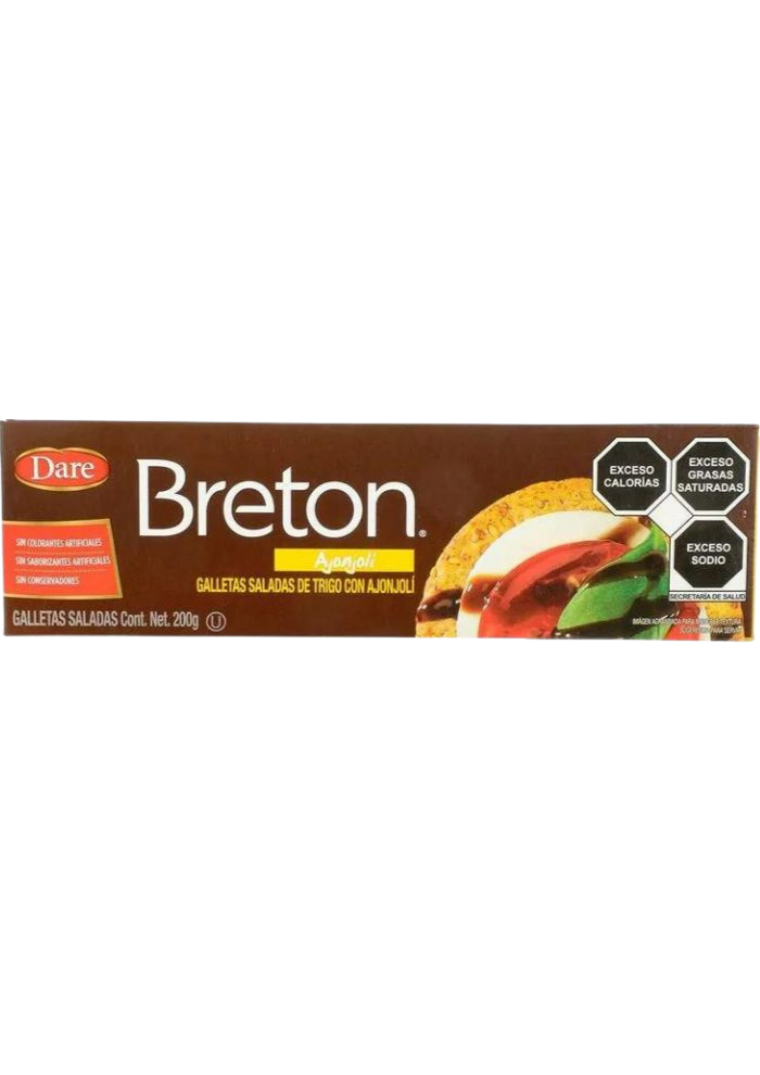 Galletas Breton Ajonjolí 200 g