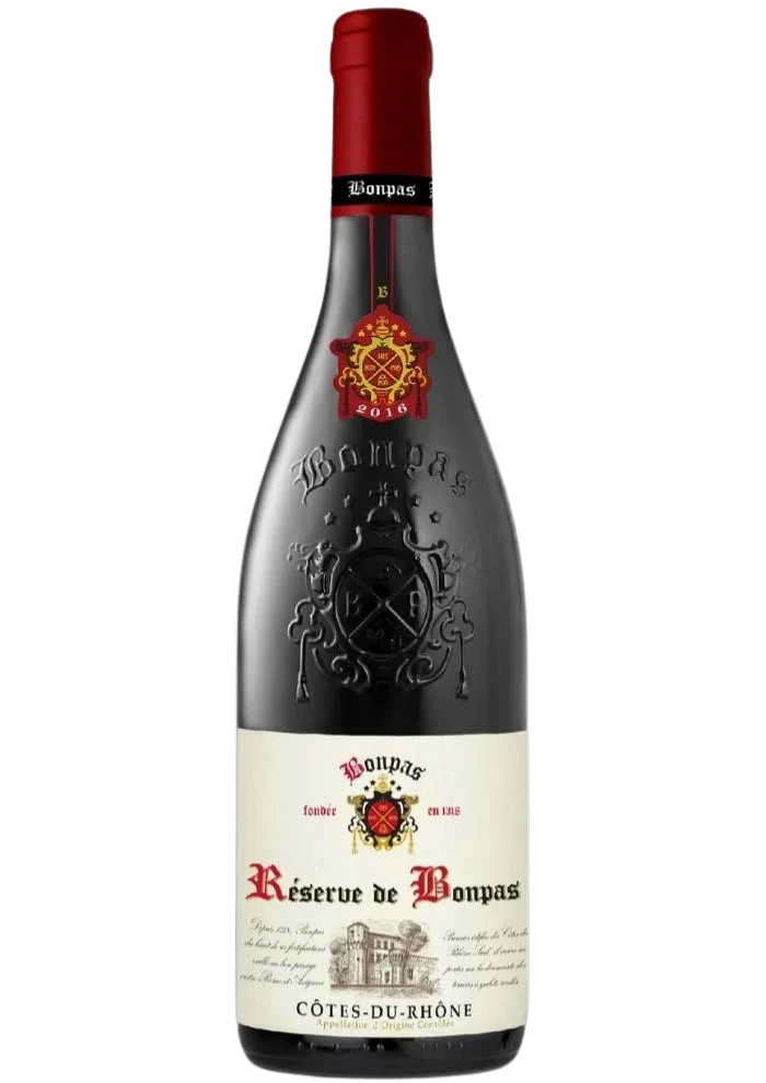 Vino Tinto Bonpas Cotes Du Rhone 750 mL
