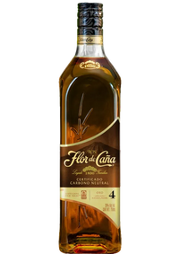 Ron Flor de Caña Gold 4 Años 750 ml