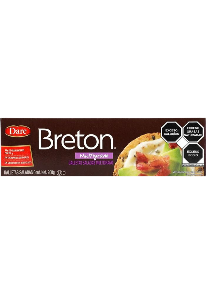Galletas Breton Multigrano 200 g