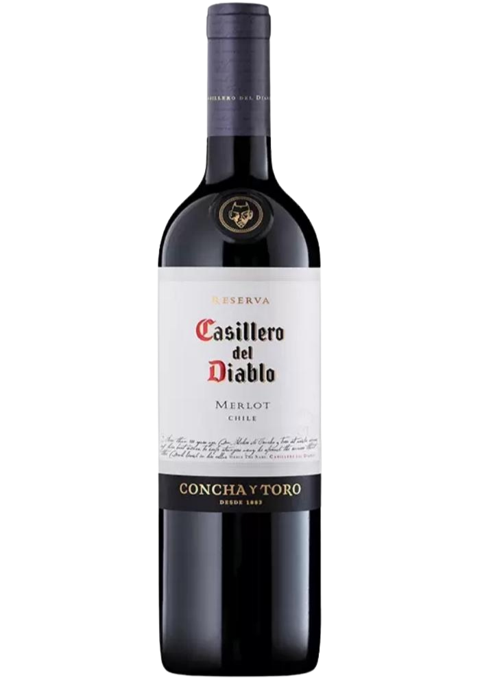 Vino Tinto Casillero del Diablo Merlot 750 mL