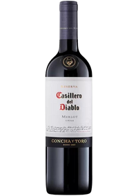Vino Tinto Casillero del Diablo Merlot 750 mL