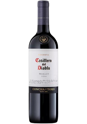 Vino Tinto Casillero del Diablo Merlot 750 mL