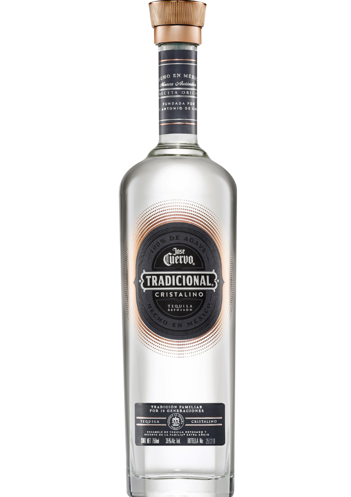 Tequila Cuervo Tradicional Cristalino 750 mL