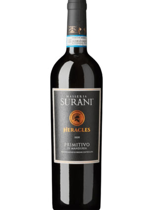 Vino Tinto Heracles Primitivo Di Manduria 750 ml (OFERTA EXCLUSIVA EN LÍNEA)