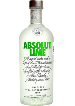 Vodka Absolut Lime 750 mL (OFERTA EXCLUSIVA EN LÍNEA)