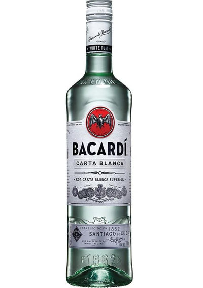 Ron Bacardi Carta Blanca 700 mL (OFERTA EXCLUSIVA EN LÍNEA)