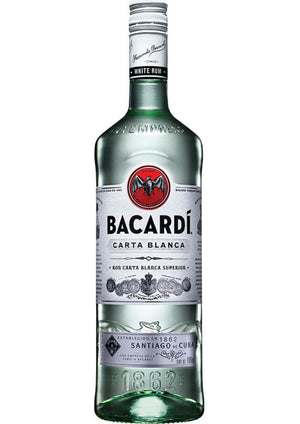 Ron Bacardi Carta Blanca 980ml (OFERTA EXCLUSIVA EN LÍNEA)