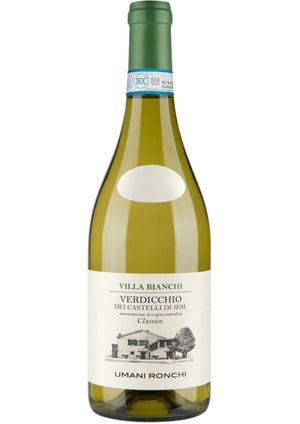Vino Blanco Umani Ronchi Villa Bianchi Verdicchio dei Castelli di Jesi DOC Clásico 750 mL (OFERTA EXCLUSIVA EN LÍNEA)