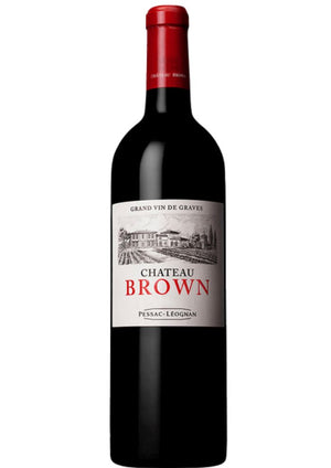 Vino Tinto Chateau Brown Pessac - Léognan 750 mL