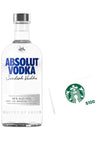 Vodka Absolut 750 mL + 1 Tarjeta de Regalo Starbucks (REGALO EXCLUSIVO EN LÍNEA)