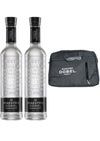2 Tequila Maestro Dobel Diamante Kosher 700 mL + Maletín Porto Gris (REGALO EXCLUSIVO EN LÍNEA)