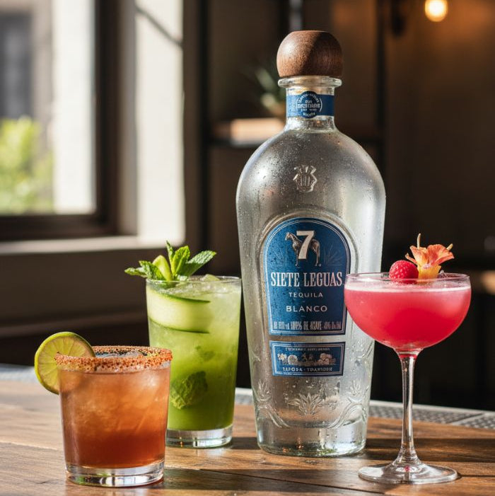 Tequila 7 Leguas Blanco 1000 mL