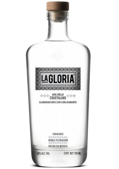 Ron La Gloria Añejo Cristalino 750 mL