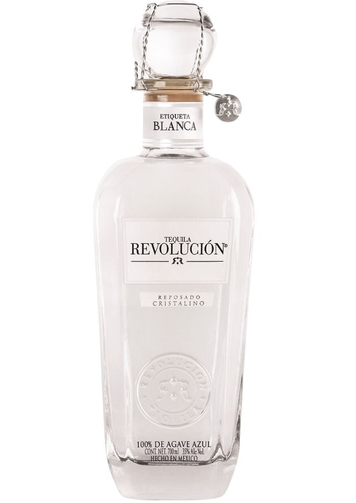 Tequila Revolucion Reposado Cristalino 700 mL (OFERTA EXCLUSIVA EN LÍNEA)