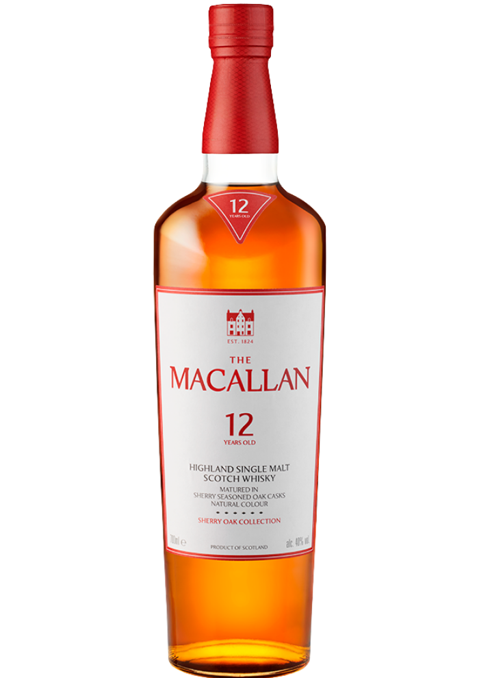 Whisky Macallan Sherry 12 años  700 mL
